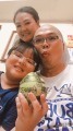 107二年級中秋節家庭教育彩繪柚子活動