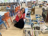 114.08志工整理班級共讀書香