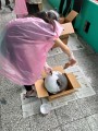 第4小組海洋家園行動學習 海廢浮球彩繪底色